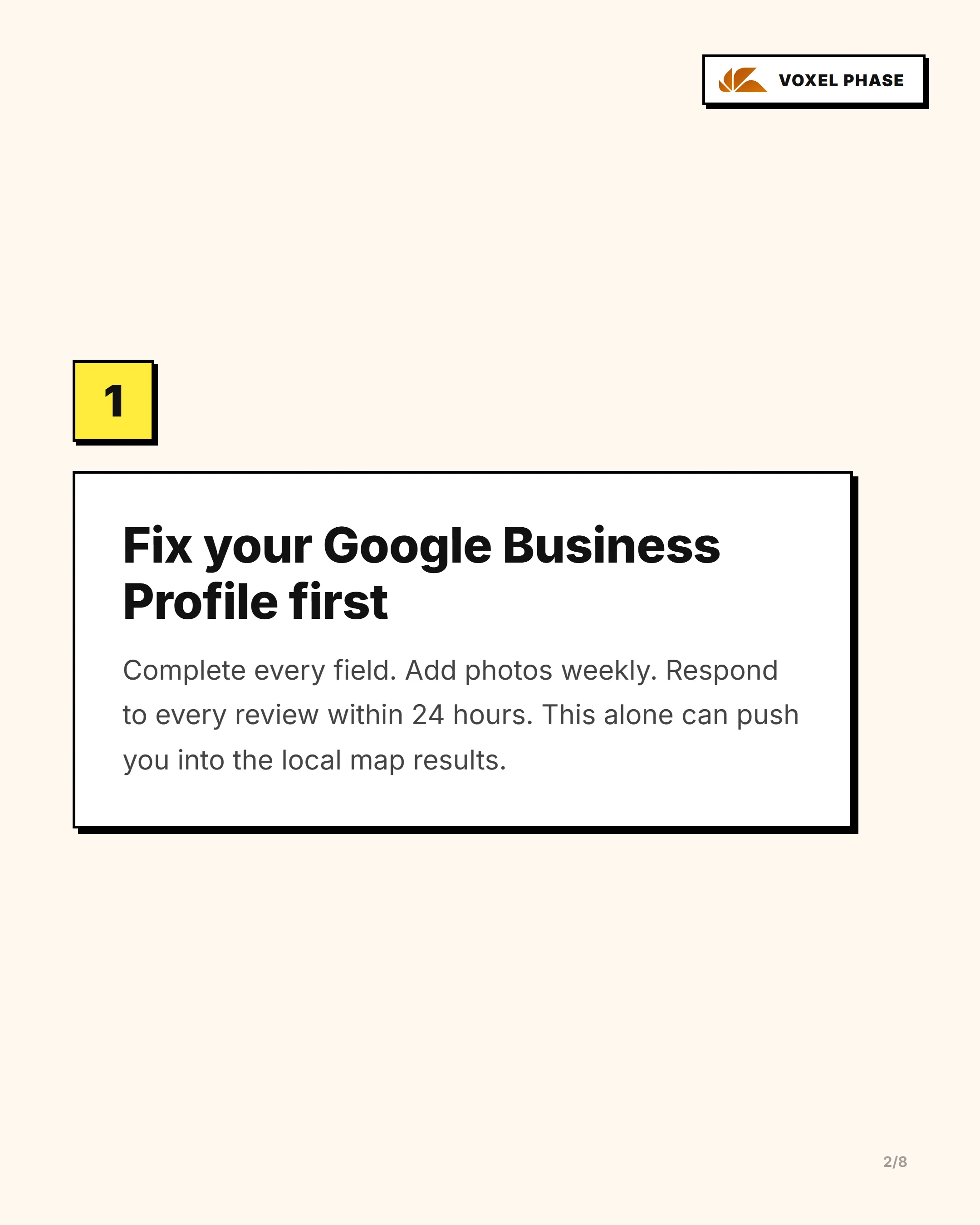 5 Steps to Get Found on Google in 2026: slide 2 of 7