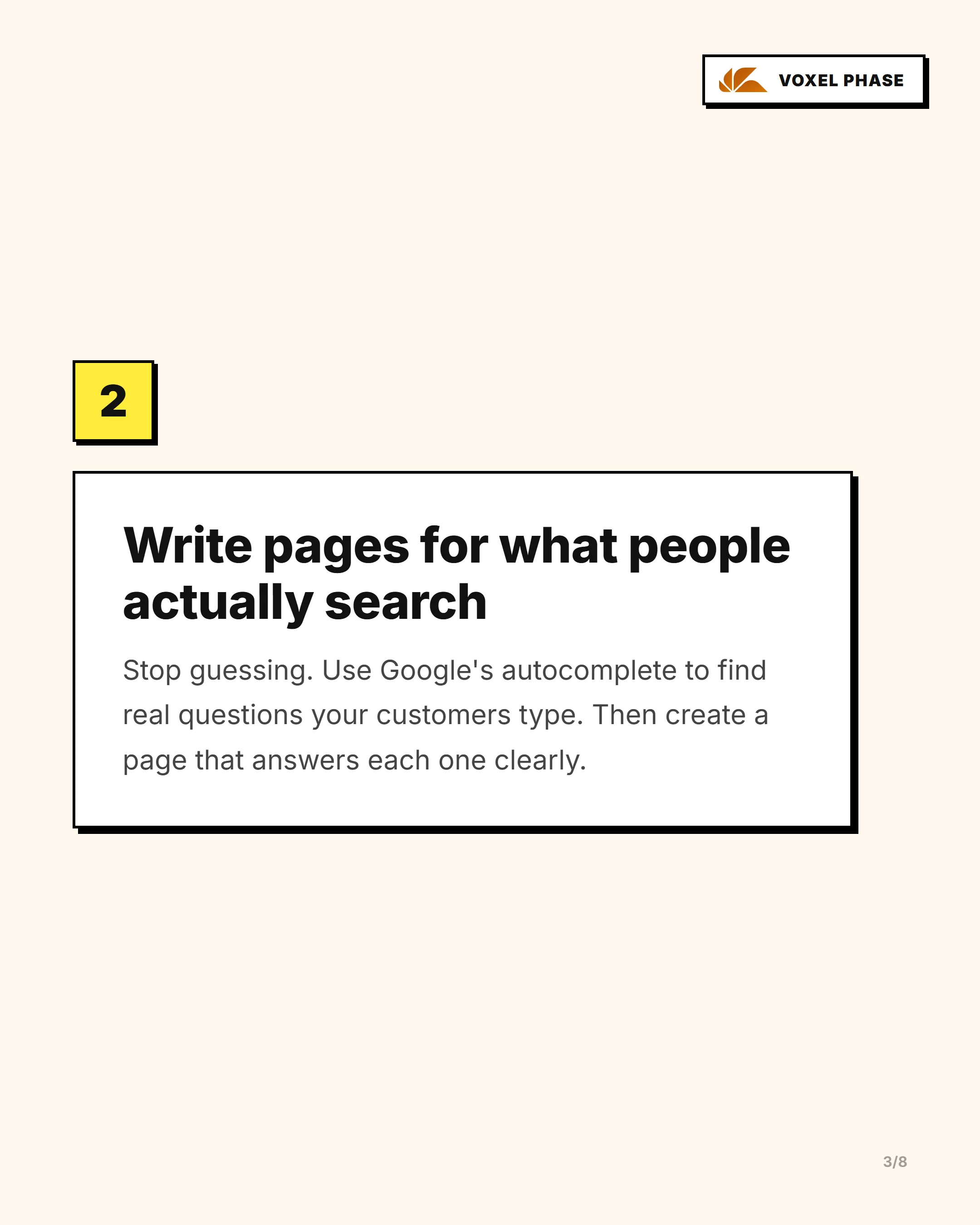 5 Steps to Get Found on Google in 2026: slide 3 of 7