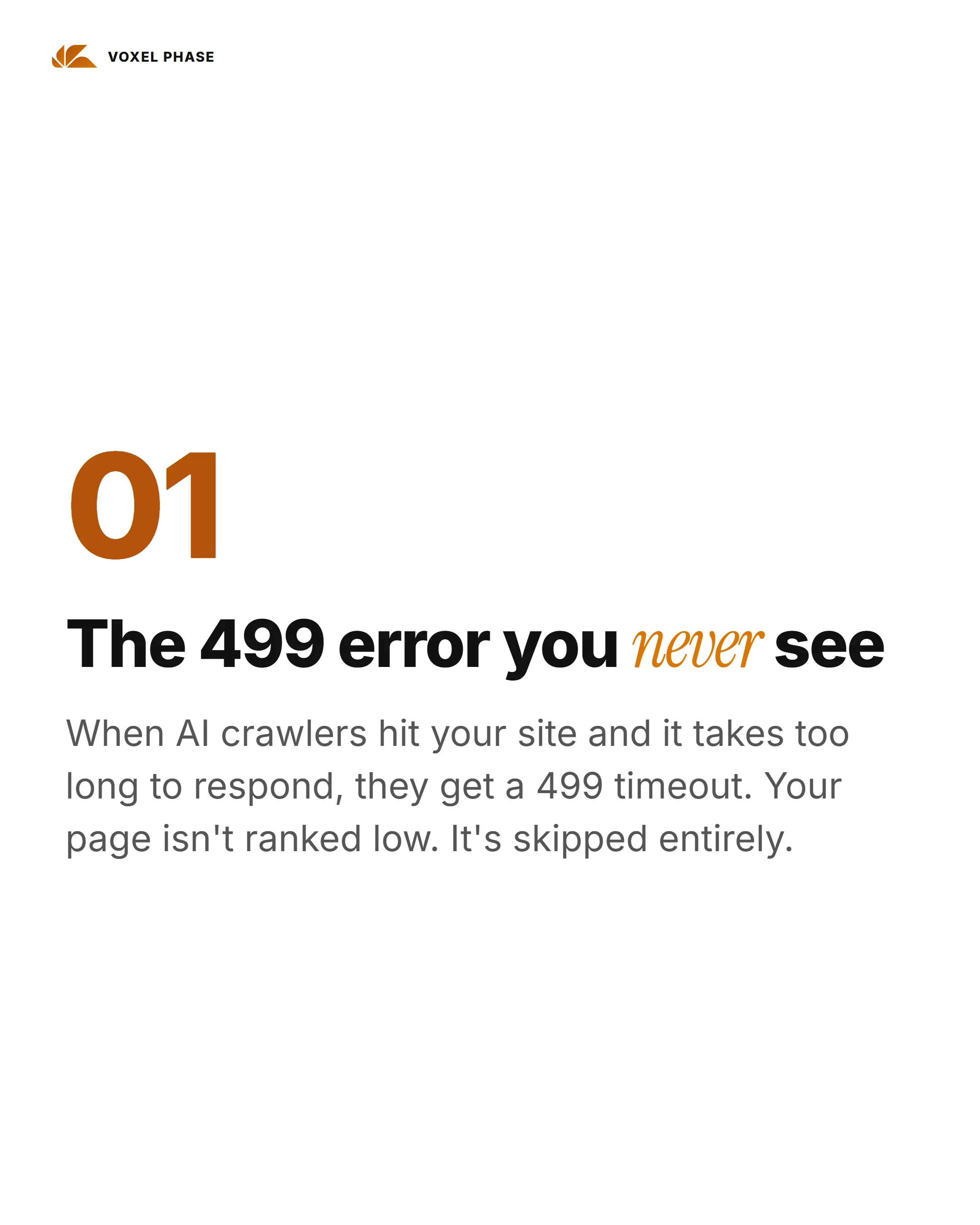 AI Search Engines Ignore Slow Websites: slide 2 of 7