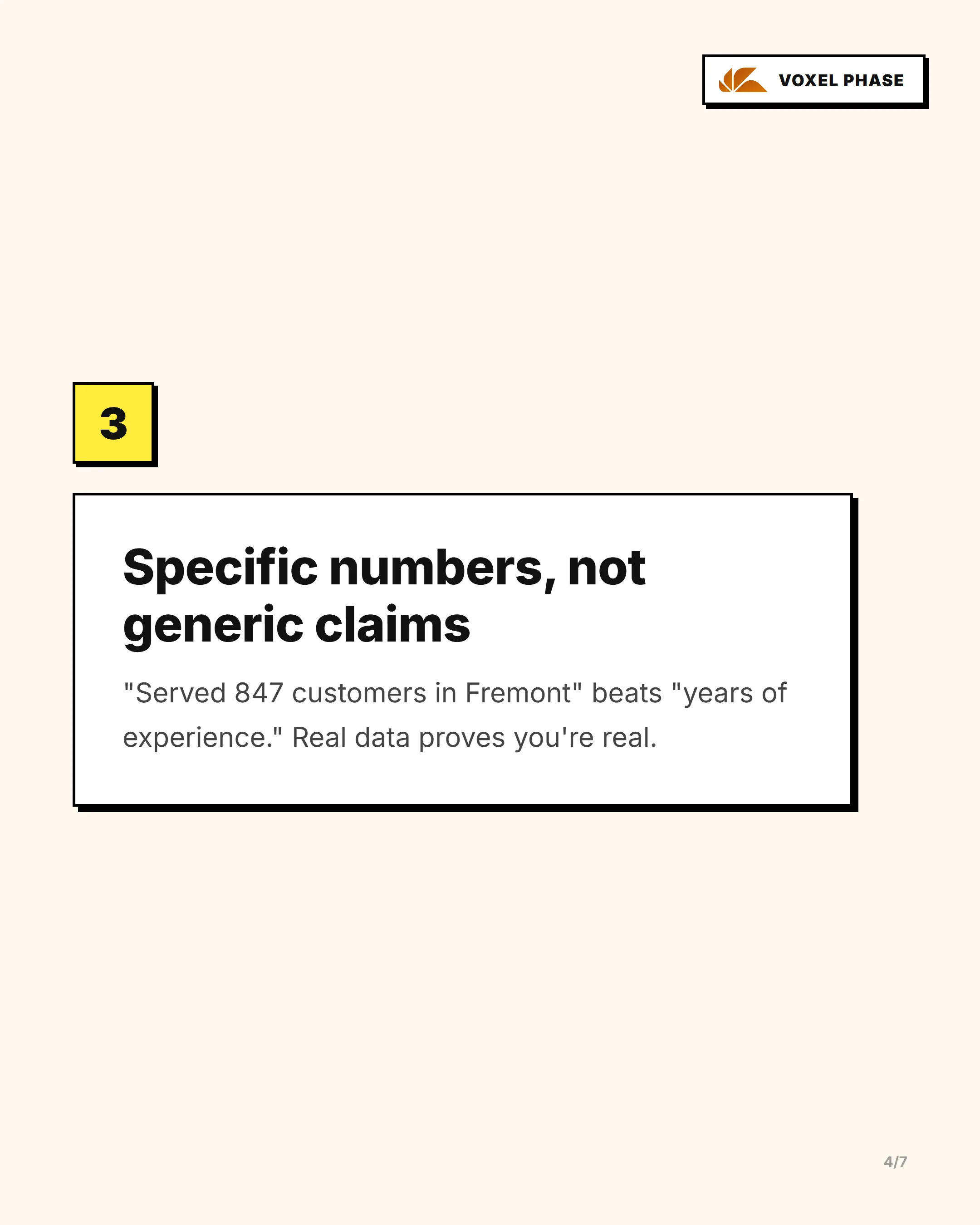 The Anti-AI Slop Checklist: slide 4 of 6