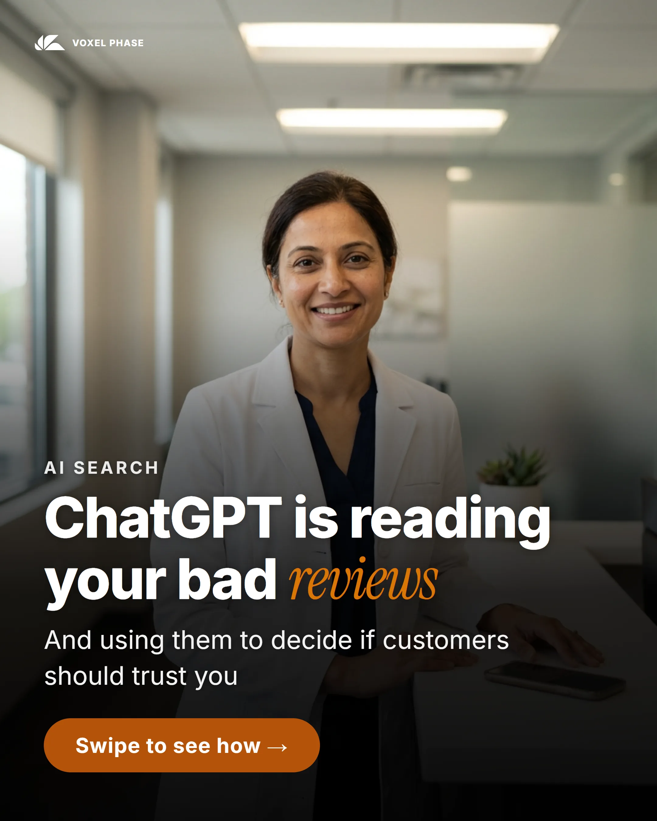 ChatGPT Is Reading Your Bad Reviews: slide 1 of 7