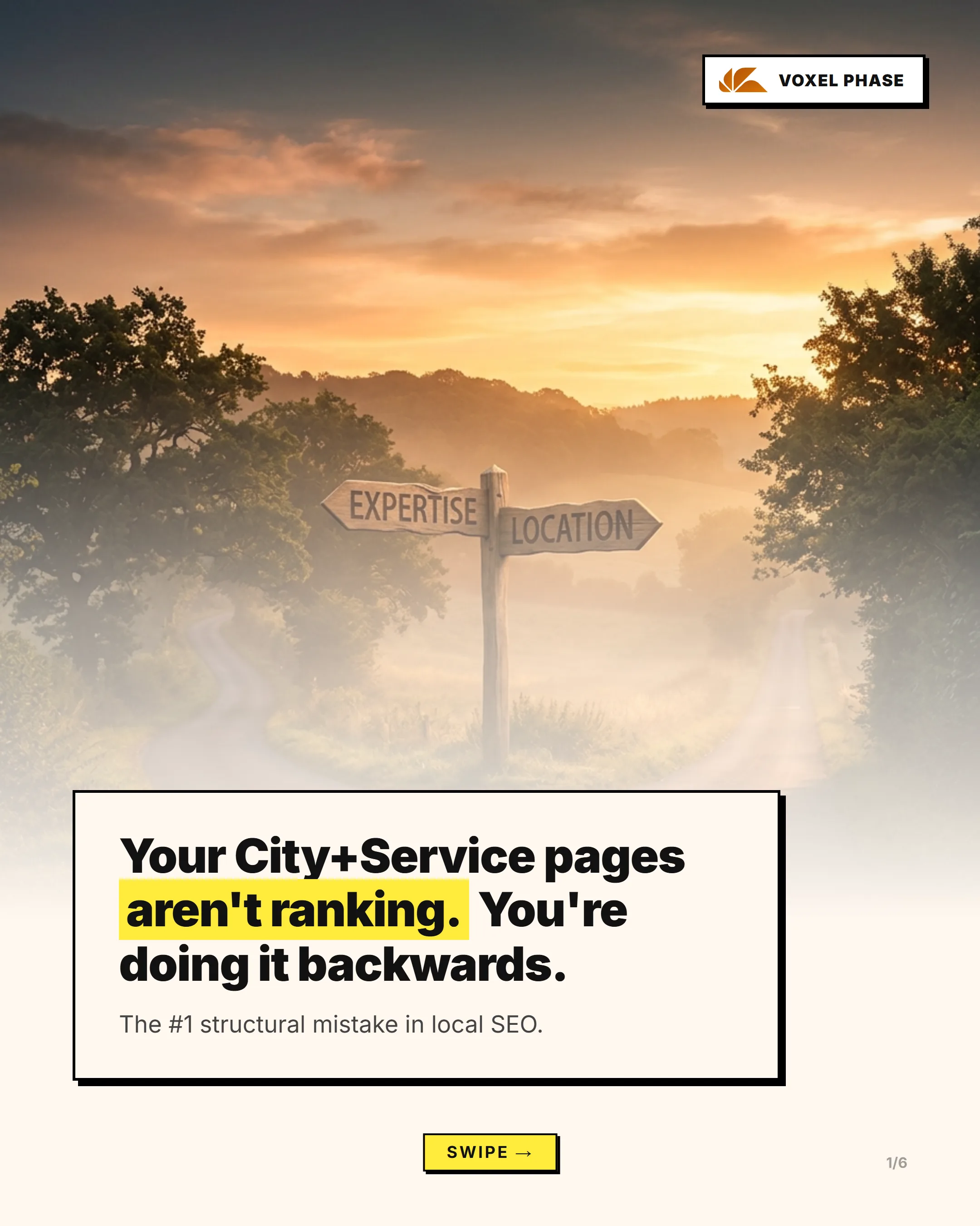 Your City+Service Pages Aren't Ranking