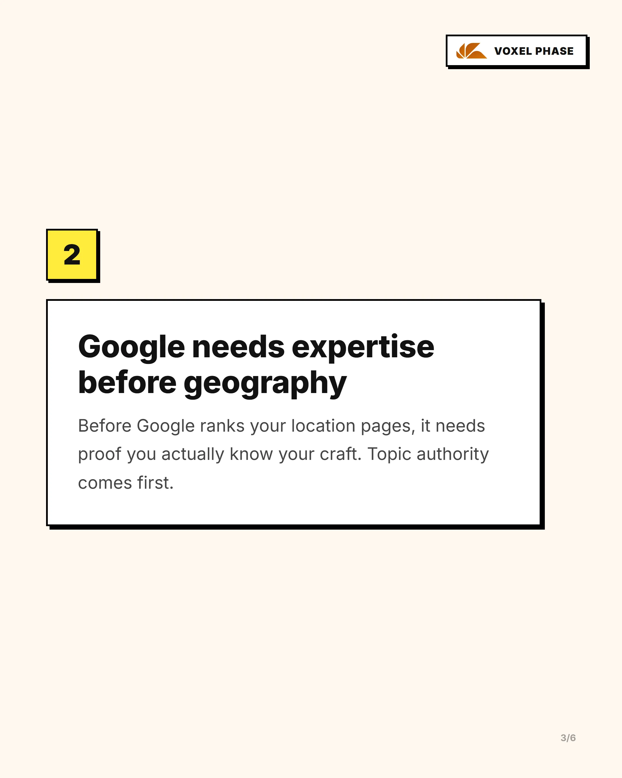 Your City+Service Pages Aren't Ranking: slide 3 of 5