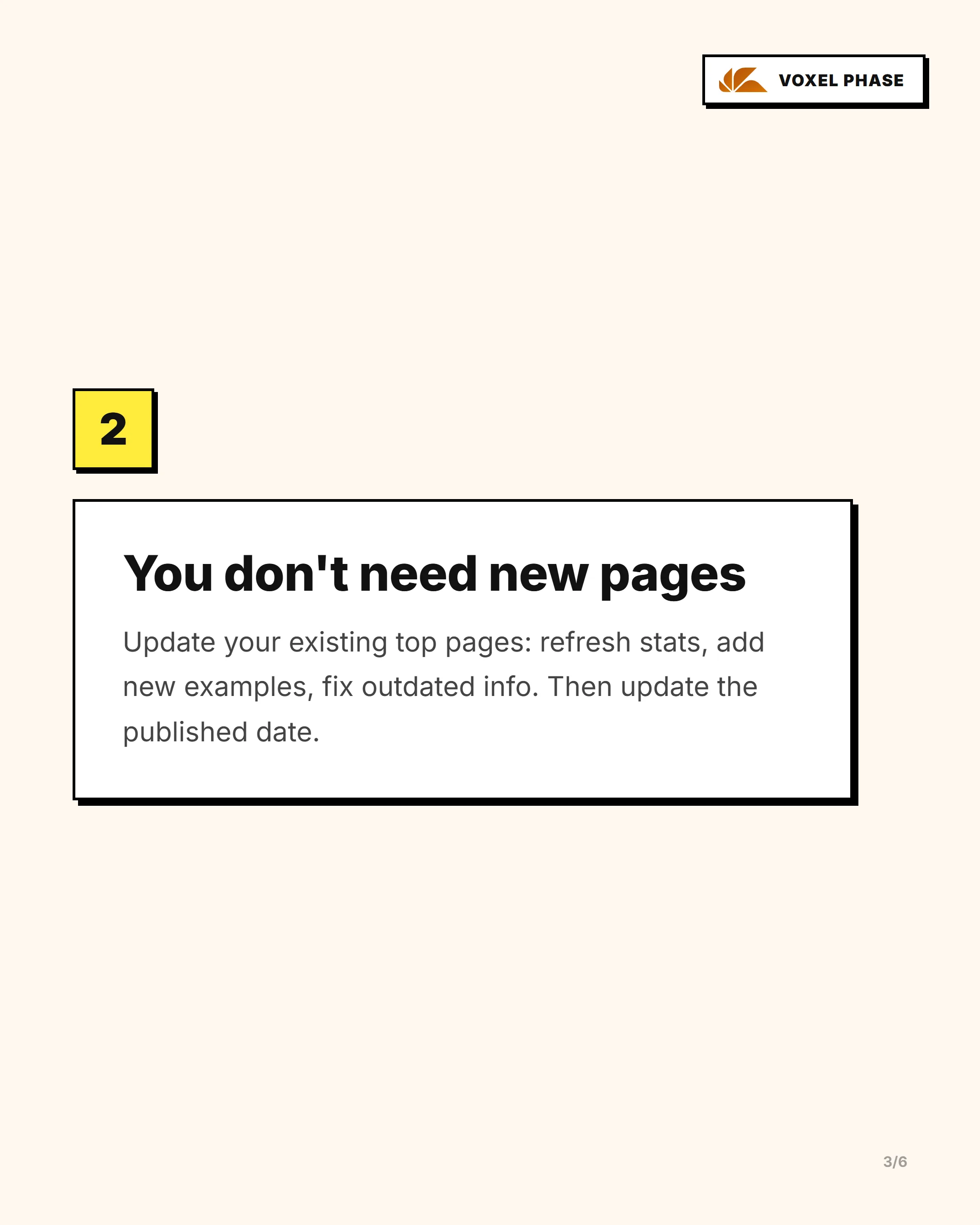 The Easiest Way to Get Cited by AI Search: slide 3 of 5