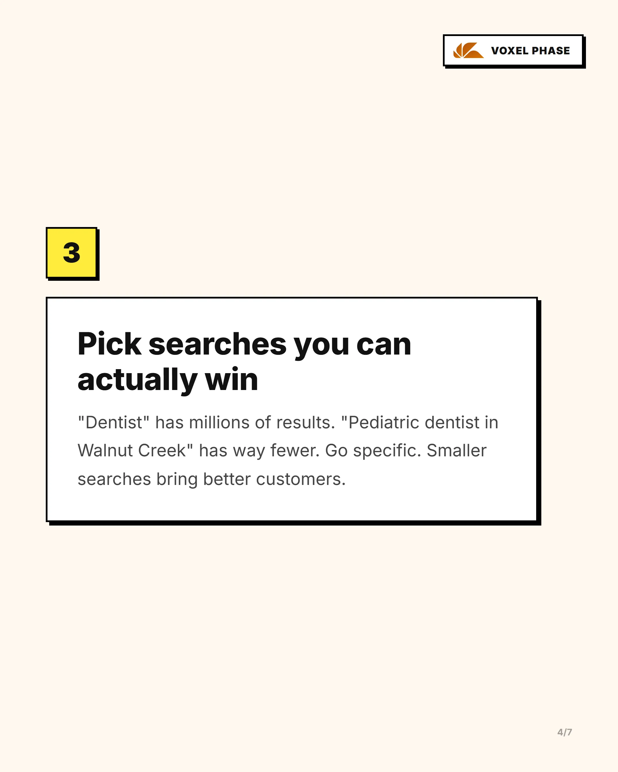 How to Find the Exact Words Your Customers Google: slide 4 of 6