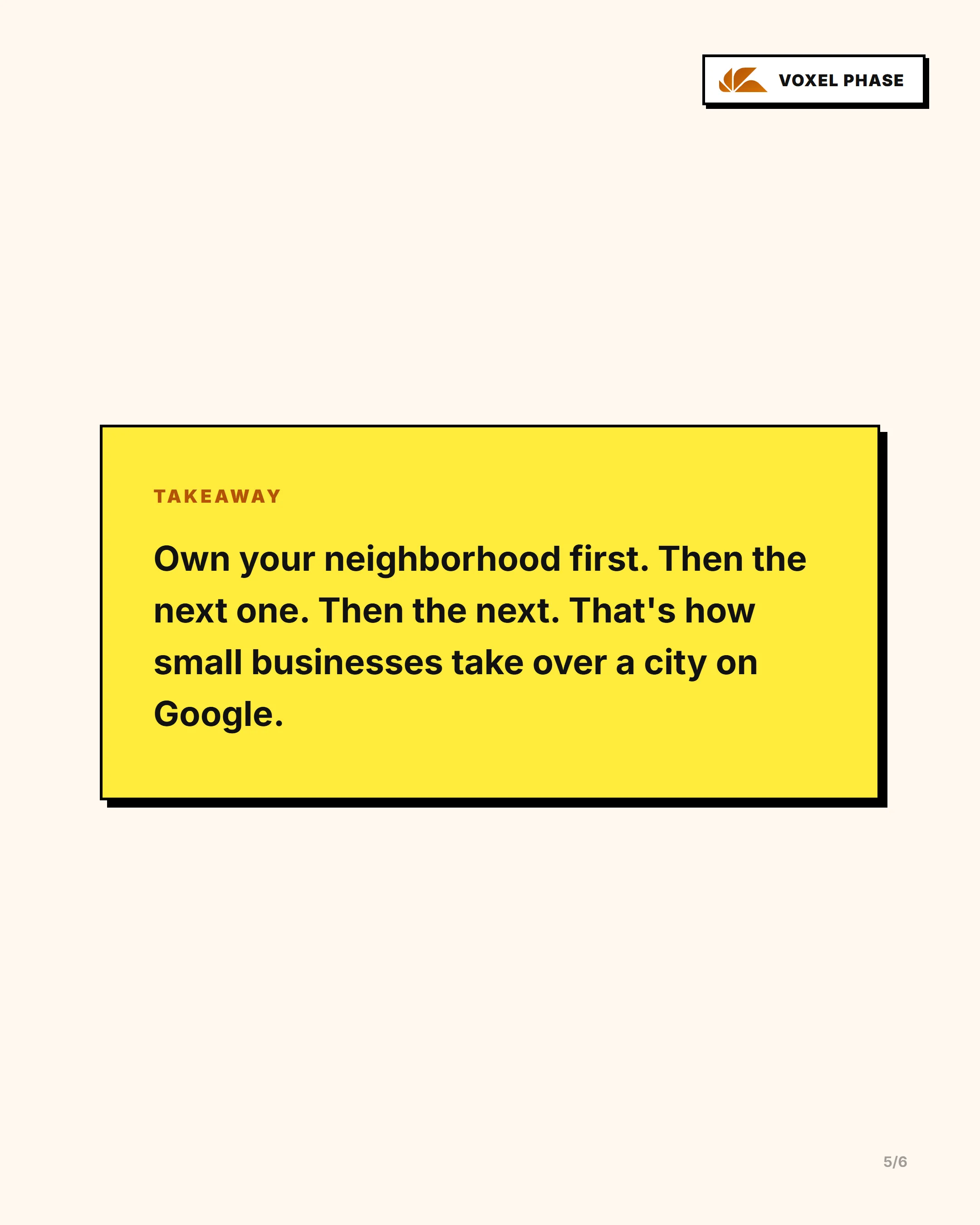 Stop Targeting Cities. Target Intersections.: slide 5 of 5