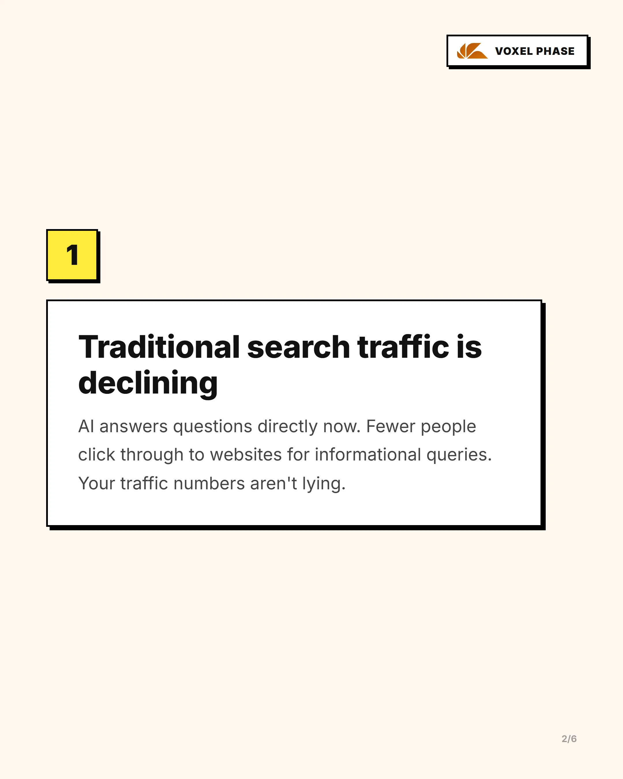 Stop Tracking Rankings. Track AI Citations.: slide 2 of 5